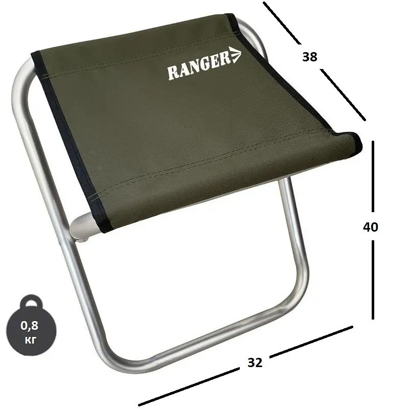 Стул складной Oskol Ranger 40х32х38 см tur0000976 - фото 8