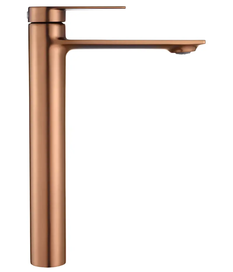 Змішувач для умивальника Rea Storm високий brushed copper REA-B3002 - фото 3