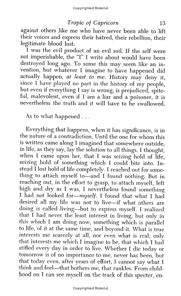 Tropic of Capricorn - фото 6