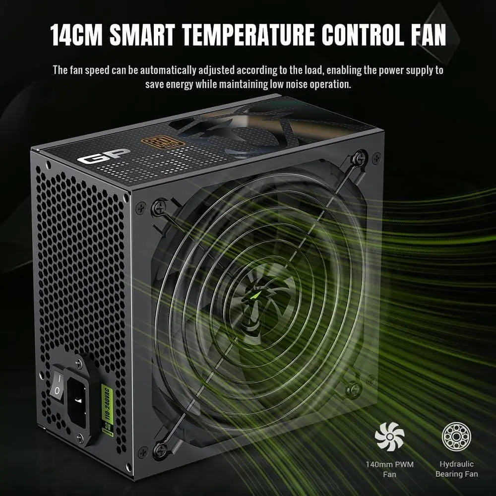 Блок живлення GameMax GP 650B 650W 80+ Bronze (GP 650B) - фото 8
