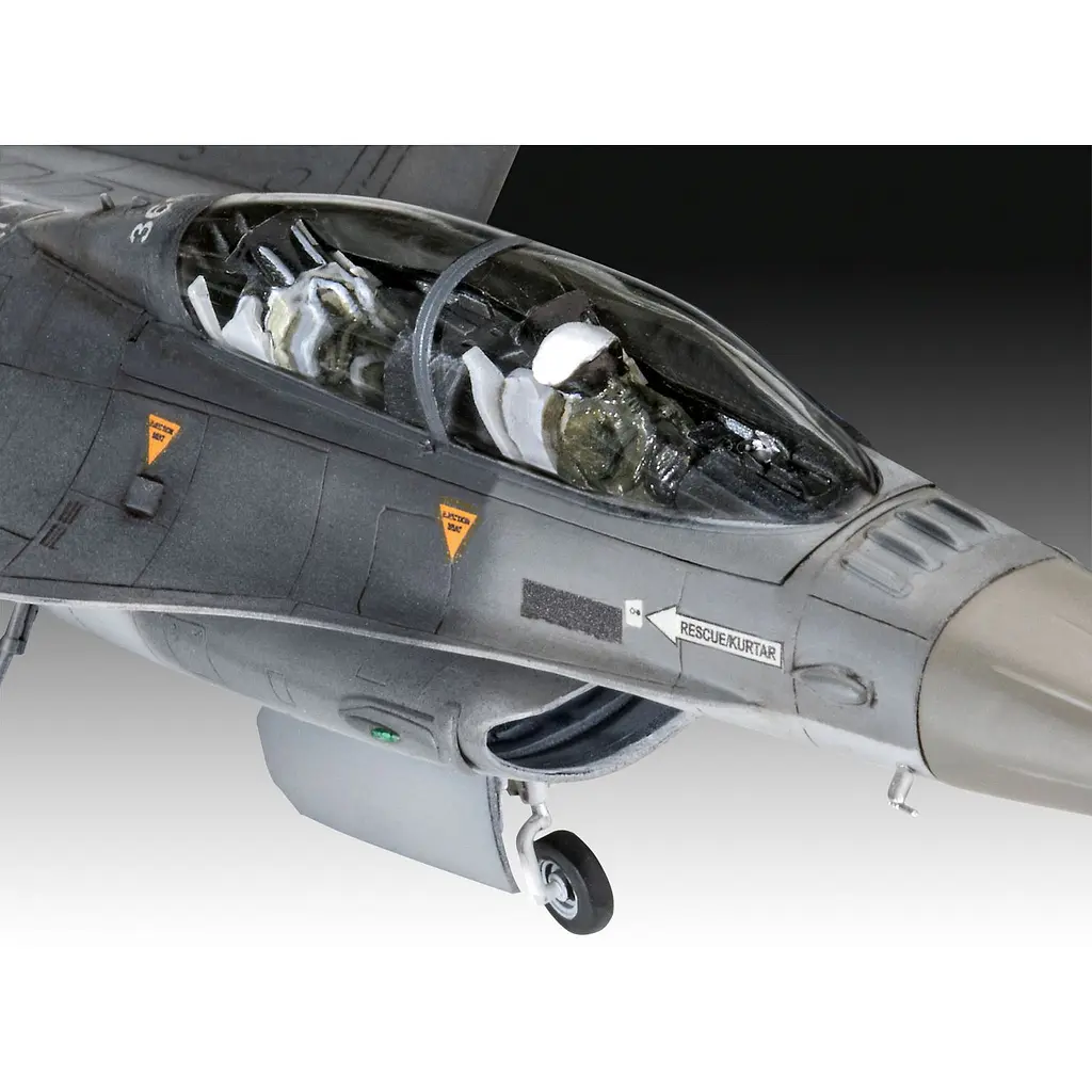 Збірна модель Revell Літак F-16D Tigermeet 2014 рівень 4 масштаб 1:72, 130 деталей (RVL-03844) - фото 6