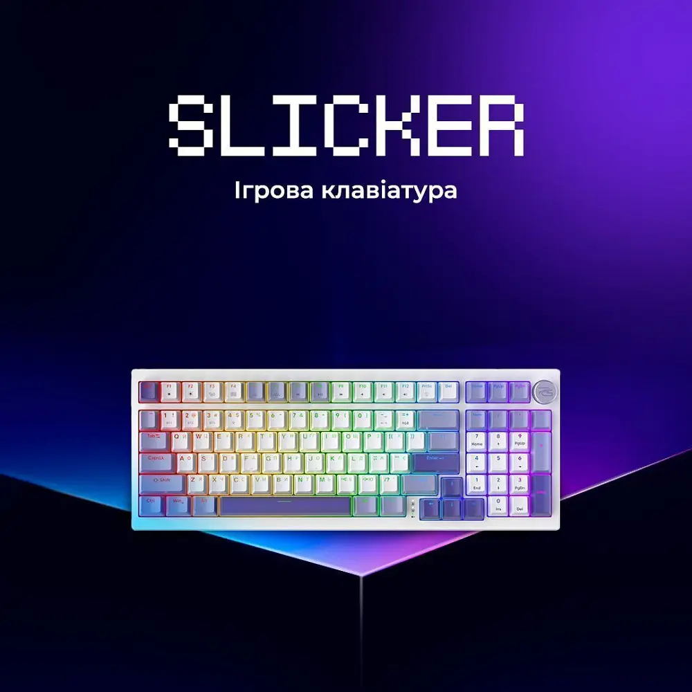 Бездротова клавіатура Proove Gaming Slicker (Ukraine Layout) - фото 12