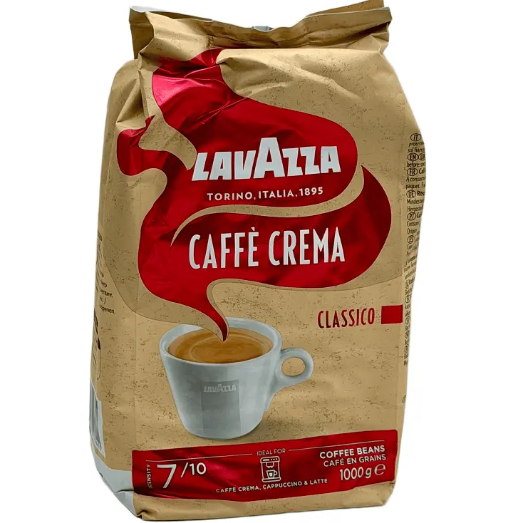 Кава в зернах Lavazza Caffe Crema Clasico 1кг (8000070027411)