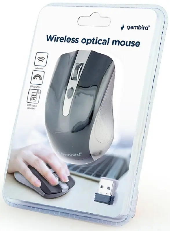 Миша Gembird MUSW-4B-04-GB - фото 2