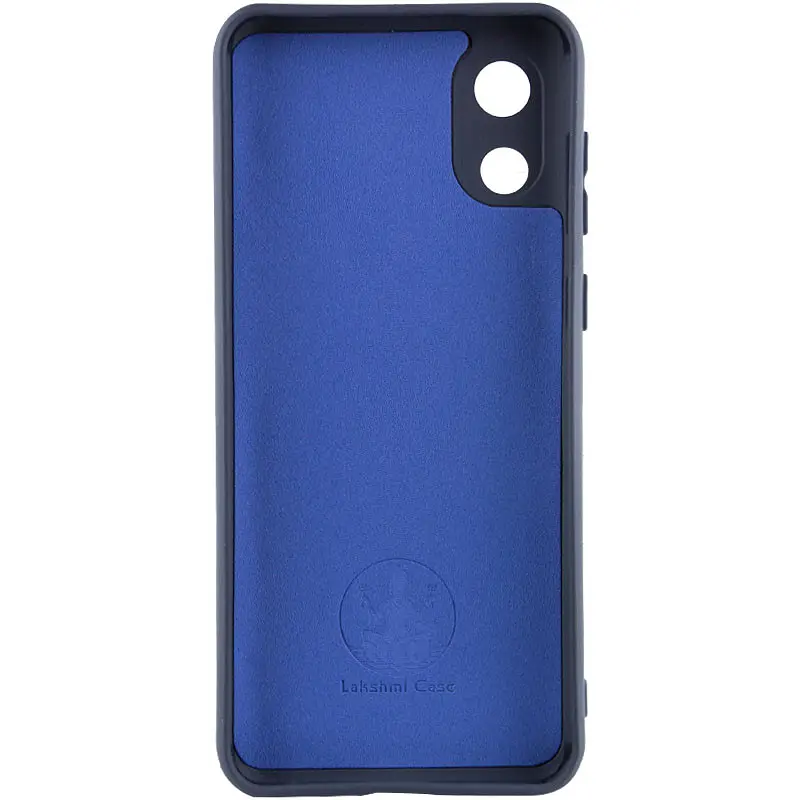 Чохол Silicone Cover Lakshmi Full Camera (A) для Samsung Galaxy A03 Core Синій / Midnight Blue - фото 2