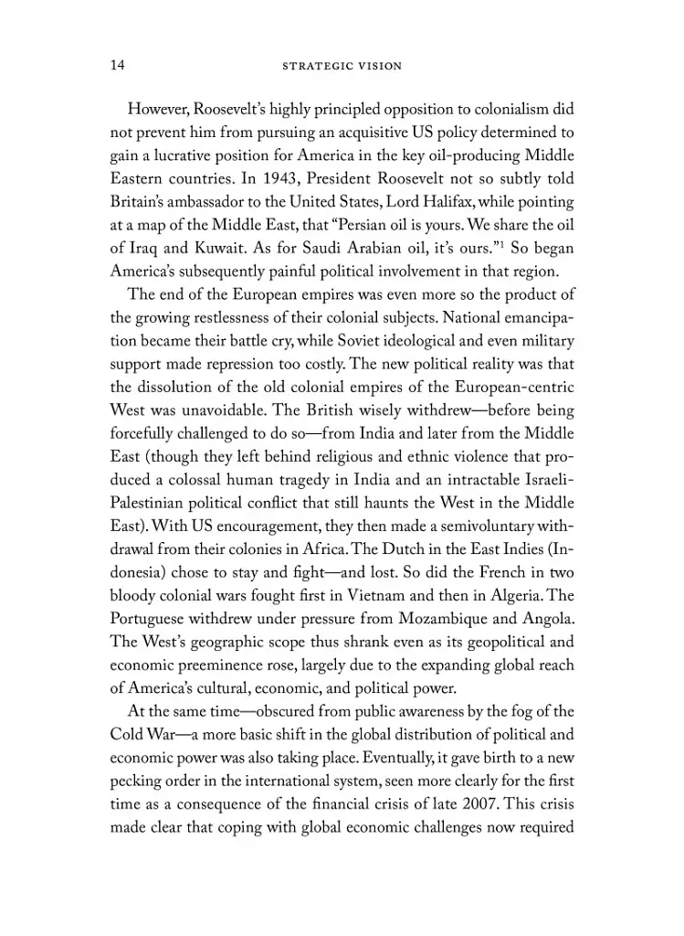 Strategic Vision. America and the Crisis of Global Power - фото 9