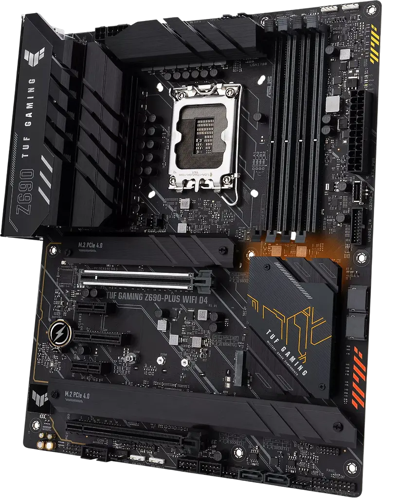 Материнська плата Asus Z690-Plus TUF Gaming Wi-Fi D4 LGA 1700 (TUF GAMING Z690-PLUS WIFI D4) Б/В - фото 2