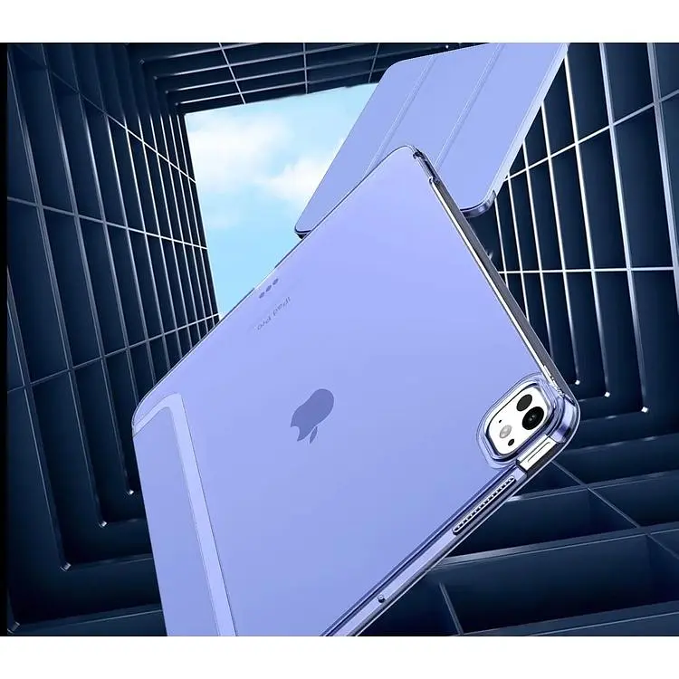 Чохол-книжка BeCover Tri Fold Hard для Apple iPad Pro 13" M4 2024 Purple (711733) - фото 4