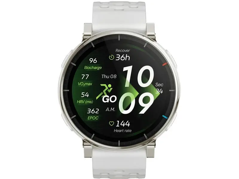 Смарт-годинник Amazfit Active 3 Premium NFC Aero White (W2559GL3N) - фото 2