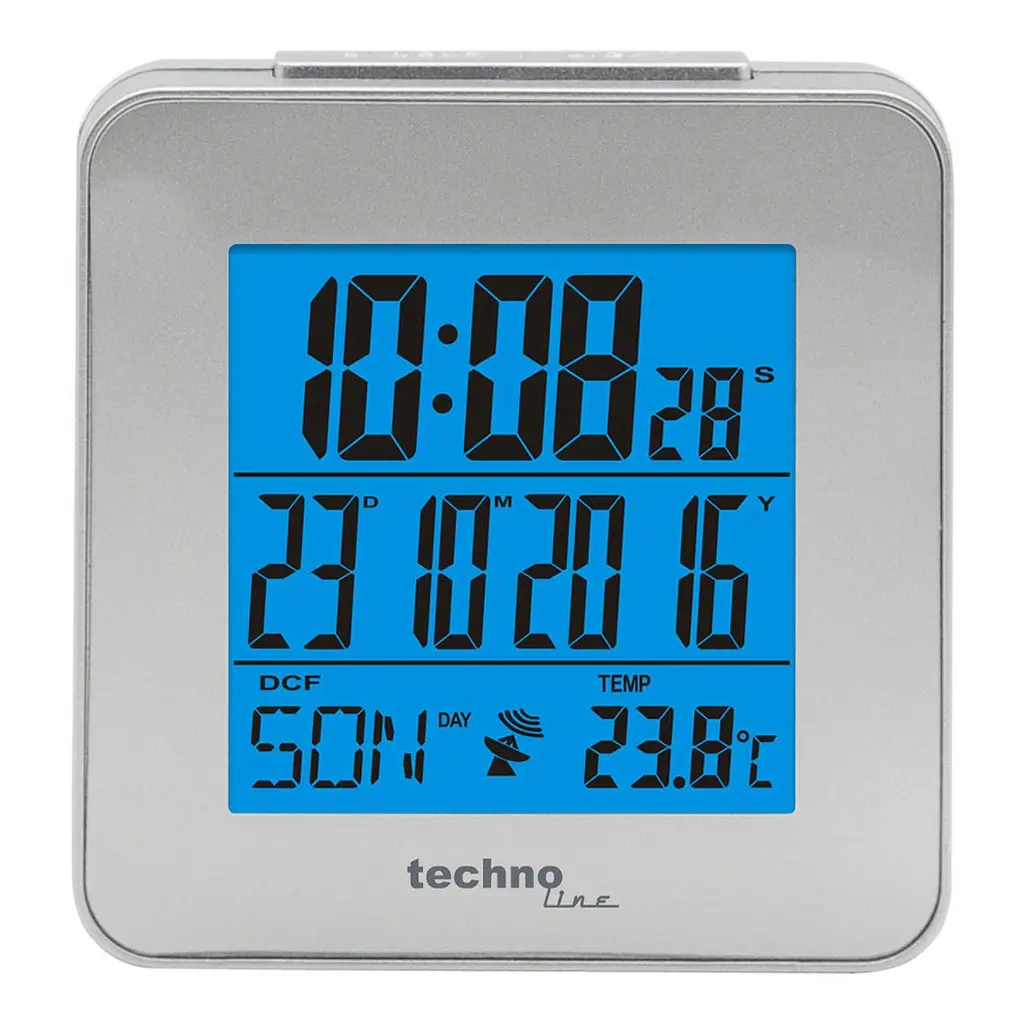 Годинник настільний Technoline WT268 Silver (WT268) - фото 2