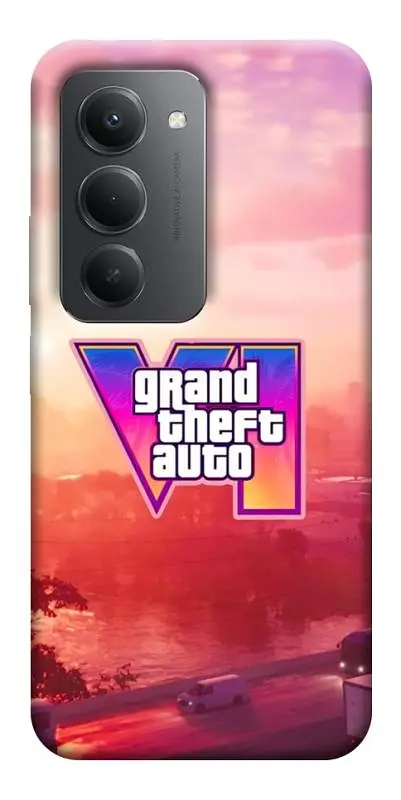 TPU чохол Demsky GTA VI Vice City для Xiaomi Redmi 15 (EU)
