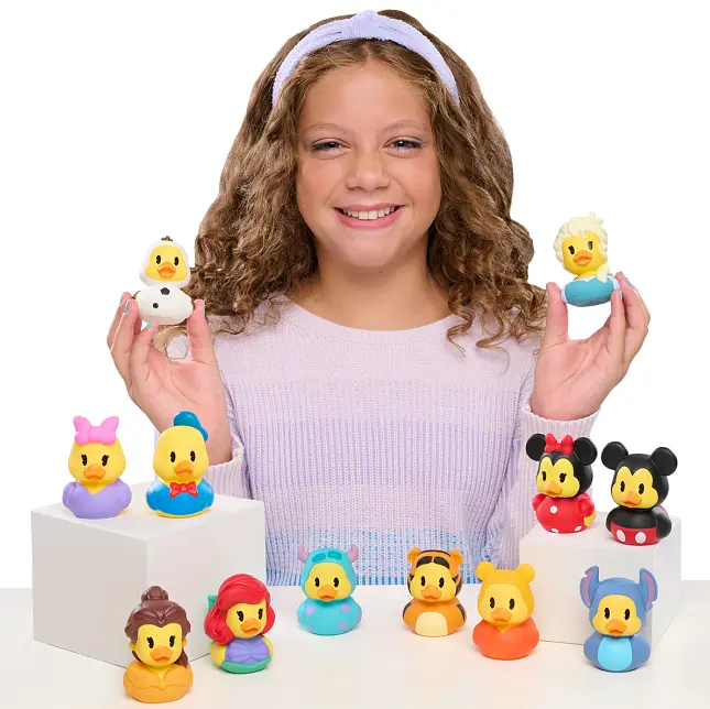 Детская игрушка для купания Duckalooz серии «Disney» Уточка 33415-1 - фото 2