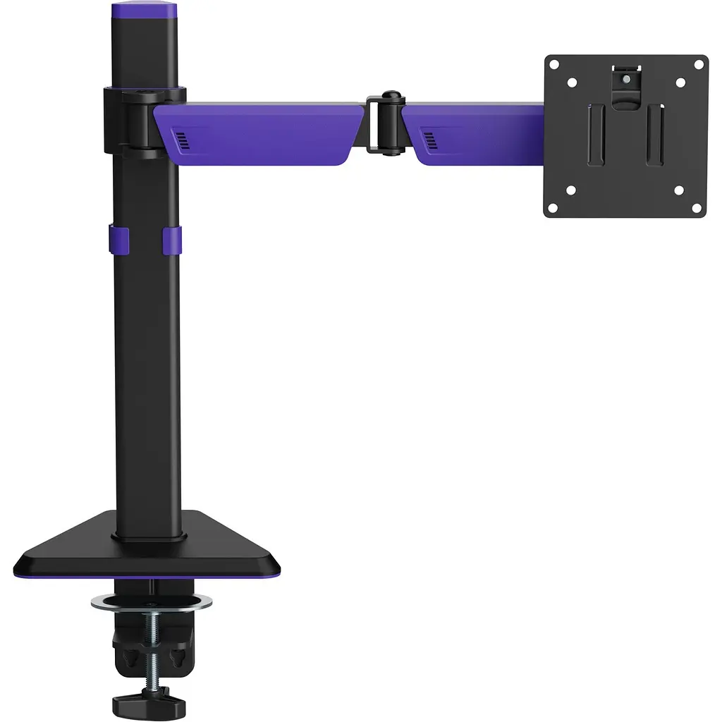 Настільне кріплення для монітора Gamepro MAG100V 17`-40` Black/Violet [148277] - фото 4