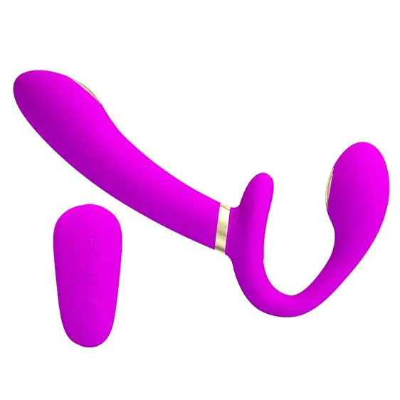 Страпон - Pretty Love Thunderbird Harnessfree Stimulator Purple - фото 2