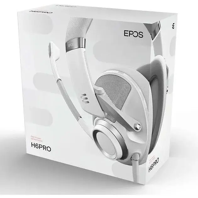 Бездротові ігрові навушники Sennheiser Epos H6Pro Open (1000971) білі - фото 6
