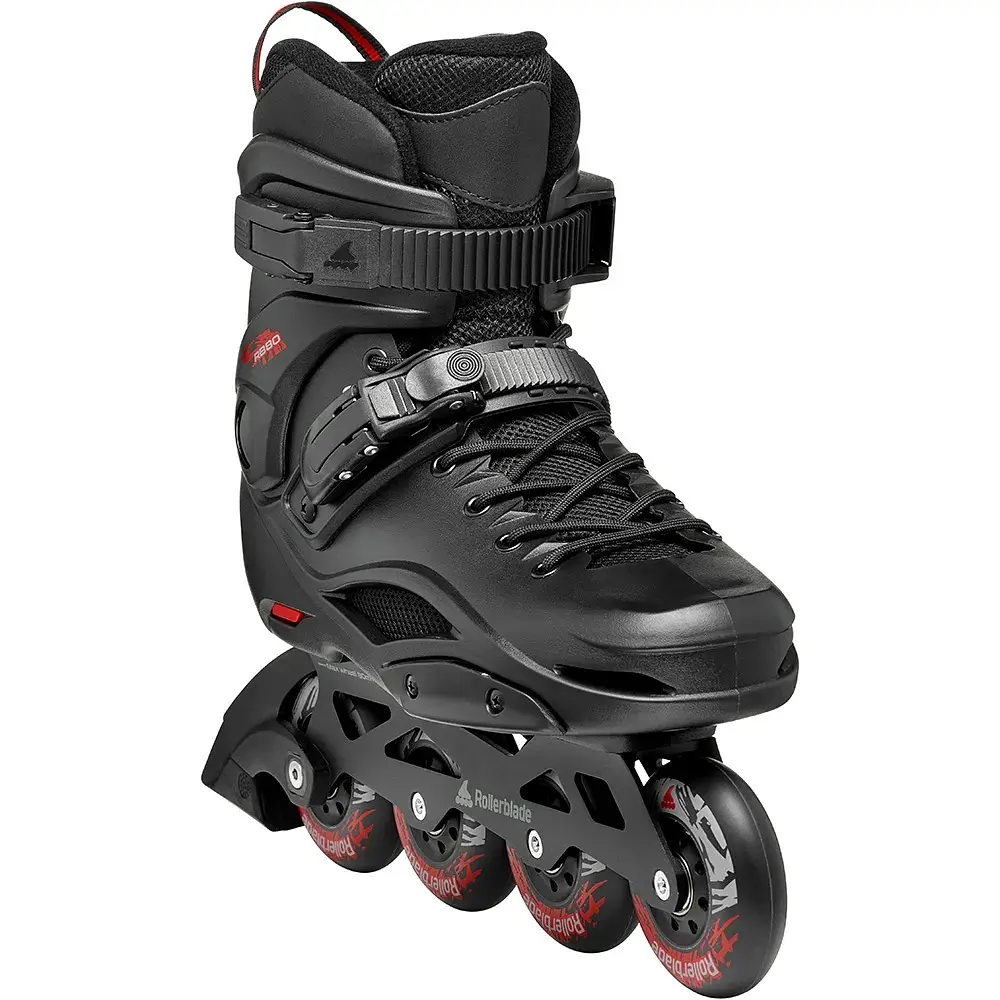 Ролики Rollerblade RB 80 280 Чорний-Червоний - фото 3