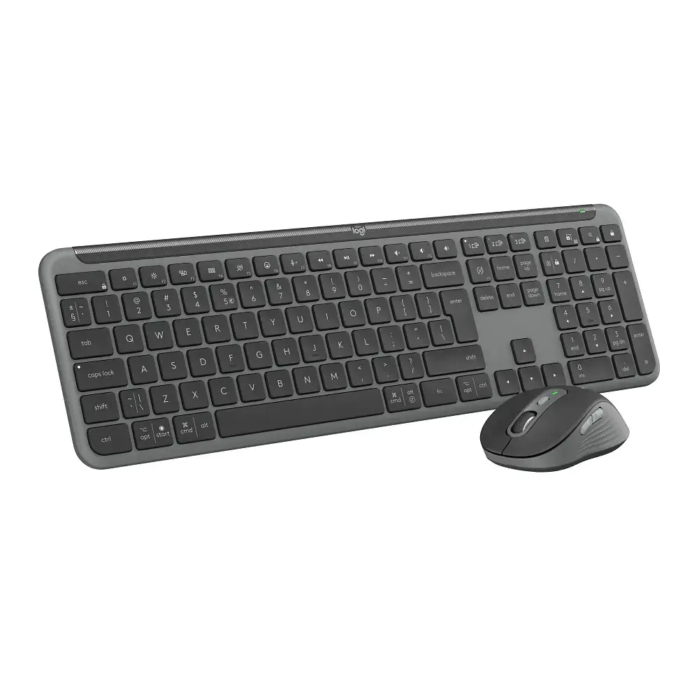 Комплект (клавіатура, миша) бездротовий Logitech Signature Slim Combo MK950 Graphite (920-012490) - фото 2