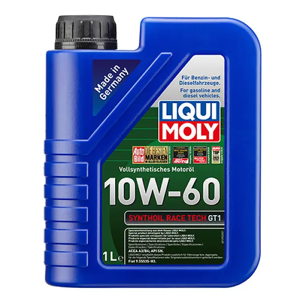 Синтетична моторна олива - Synthoil Race Tech GT1 10W-60 1л. (8908)