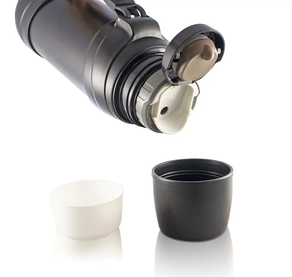 Термос Thermocafe by Thermos SVB1207-2000BK 2 л черный - фото 4