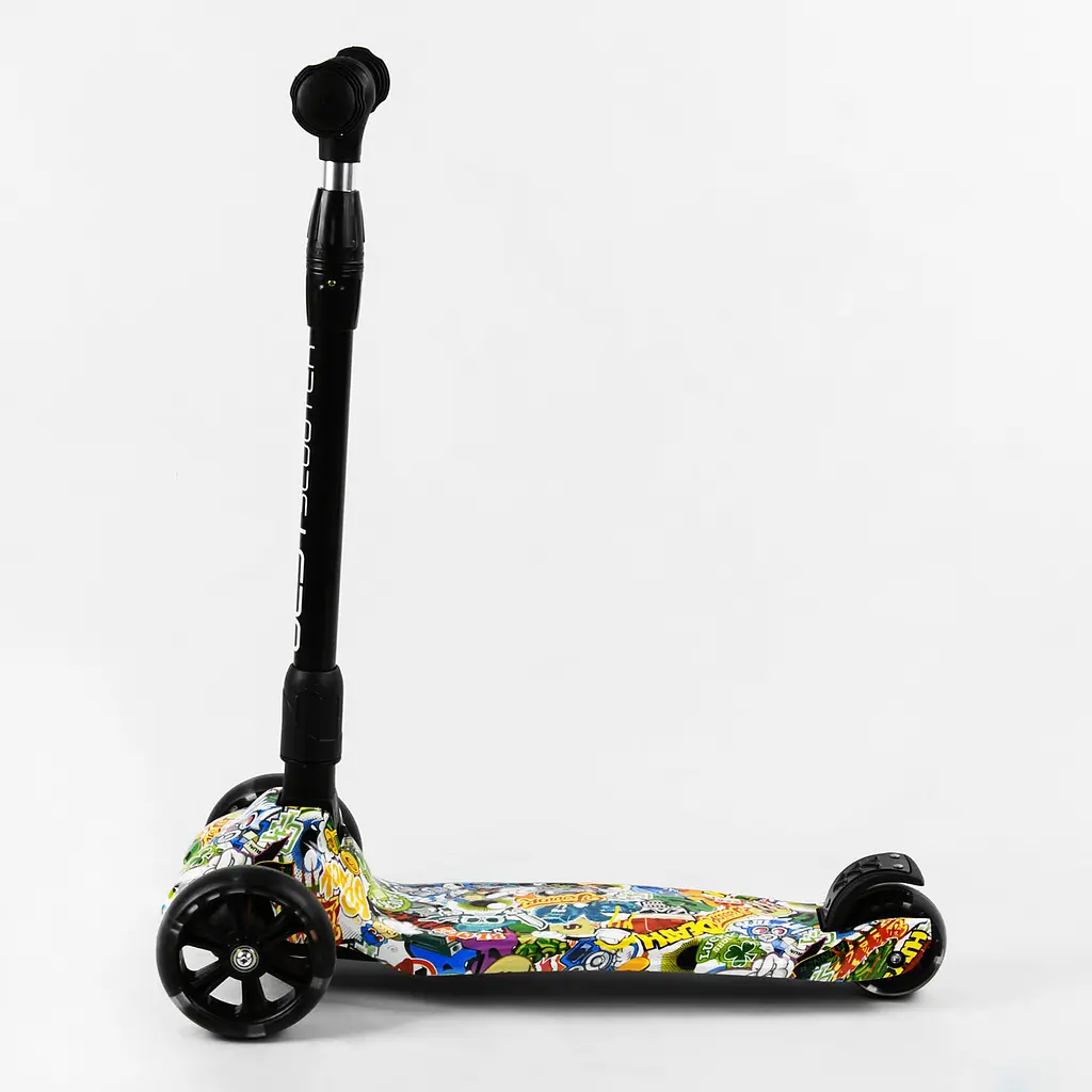 Самокат Best Scooter 62х16х29 см Різнобарвний 000231618 - фото 3