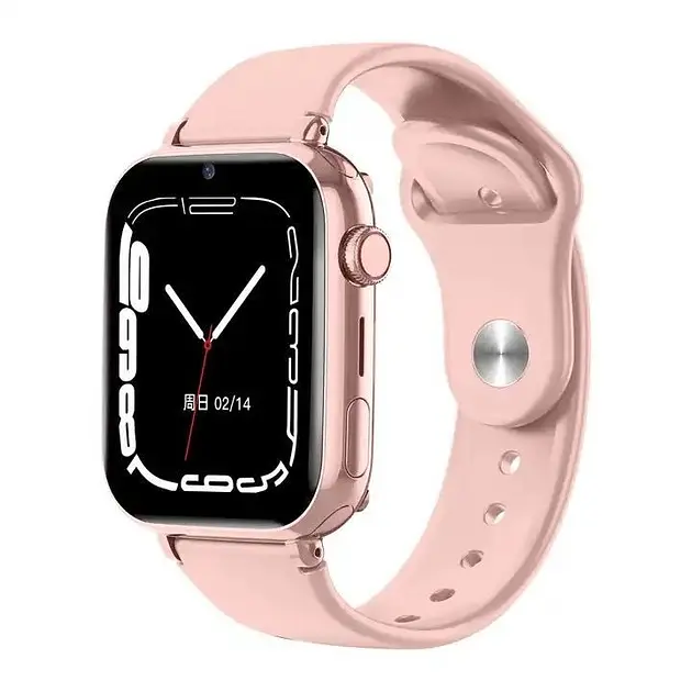 Детские смарт часы-телефон LEMFO LT38 4G GPS SIM-карта геозона видеозвонок Pink (17825) - фото 4