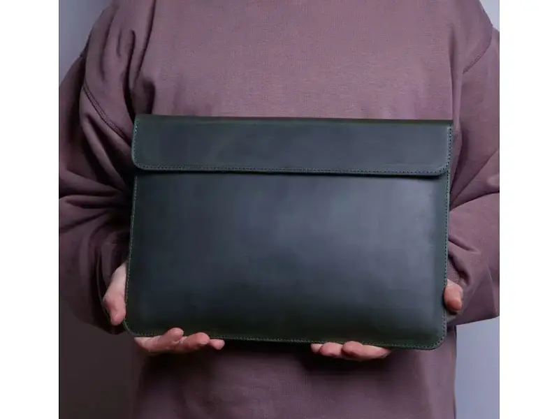 Чохол для ноутбука InCarne Klouz MacBook Pro 14 2021-2025 (вінтажний) зелений (klouz-green-vintage-pro-14) - фото 5