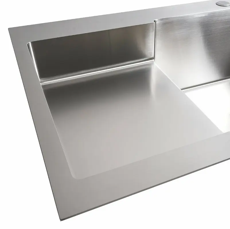 Кухонна мийка Platinum HANDMADE 78*50С R (SP000041296) - фото 4