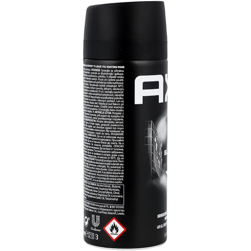 Дезодорант-аерозоль Axe Black Night 150 мл - фото 4
