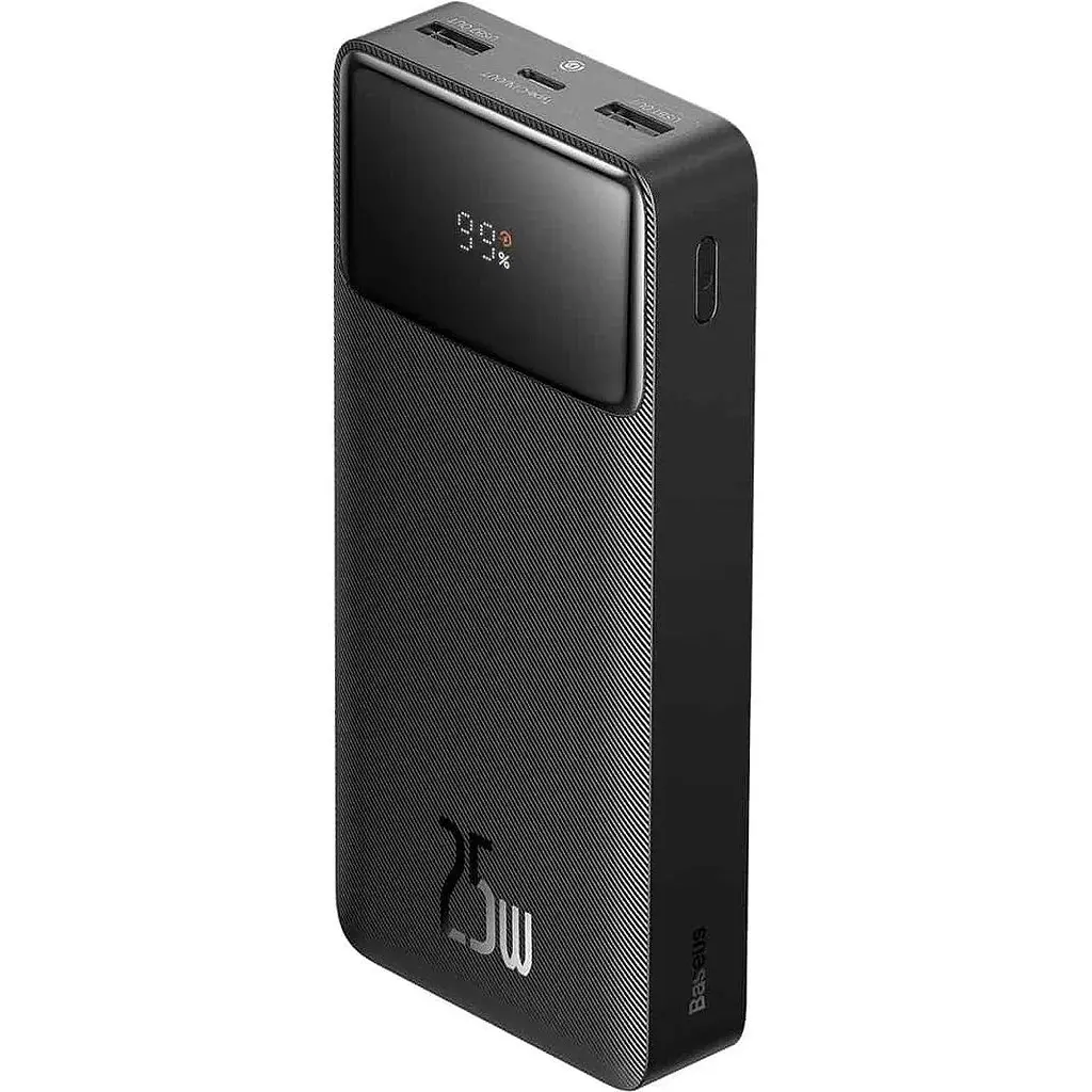 Портативный аккумулятор Baseus Bipow Digital Display Fast Charge 25W 20000mAh black (PPBD020301) - фото 3