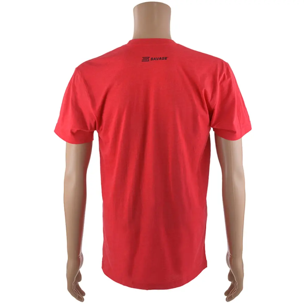 Футболка Savage Short sleeve T-Shirt/Savage Flag 2XL Червоний - фото 2
