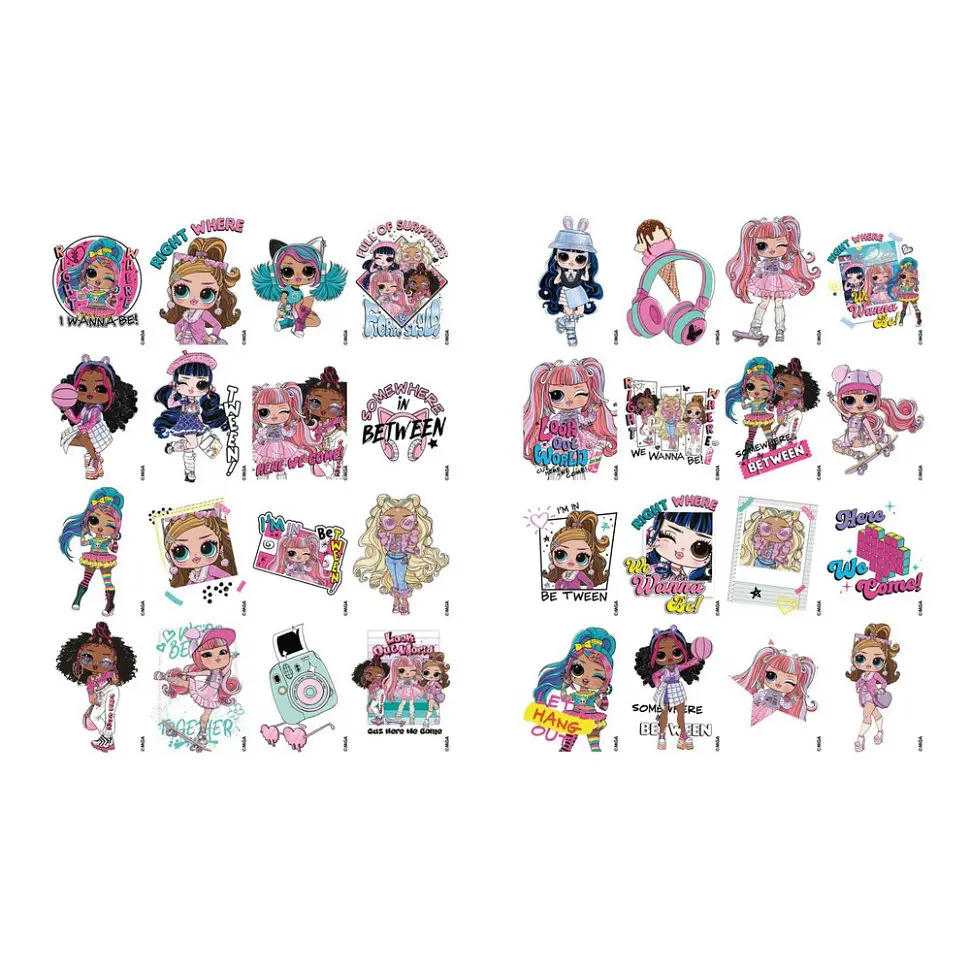 Дитяча книжка-розмальовка "Tweens Emma Emo" Ідейка LCB8 зі стікерами - фото 3