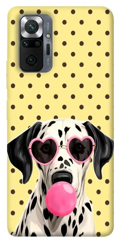 TPU чохол Demsky Pinky dolmatin для Xiaomi Redmi Note 10 Pro