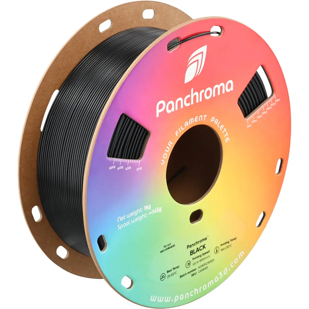 Пластик для 3D-принтера Polymaker PANCHROMA CoPE 1.75 мм 1 кг BLACK (CA14001)
