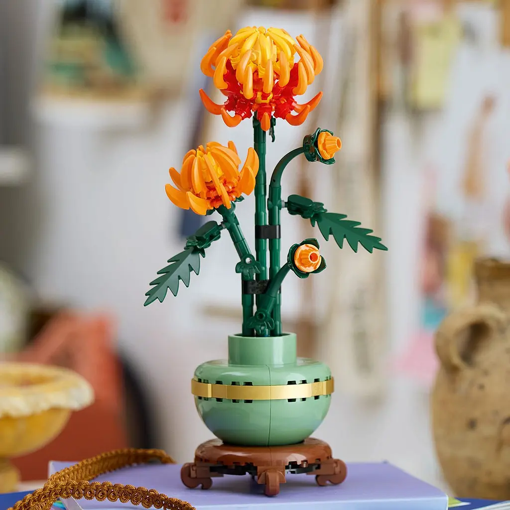 Конструктор LEGO Botanicals Хризантема 278 деталей (10368)  - фото 6