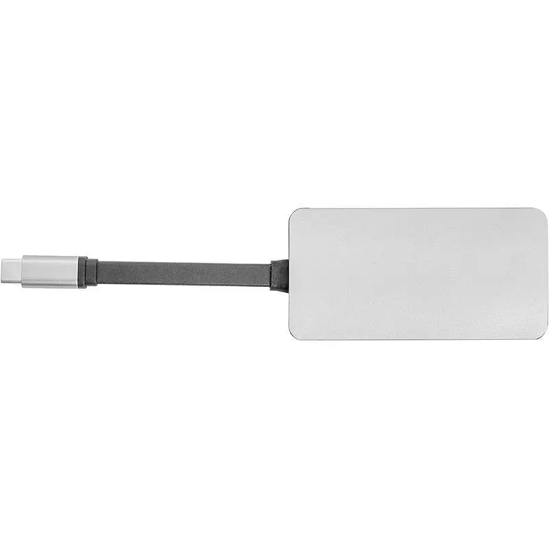 USB-Хаб PowerPlant USB-C CA911691 USB-C-2хUSB3.0, HDMI, RJ45, USB-C (CA911691) - фото 3