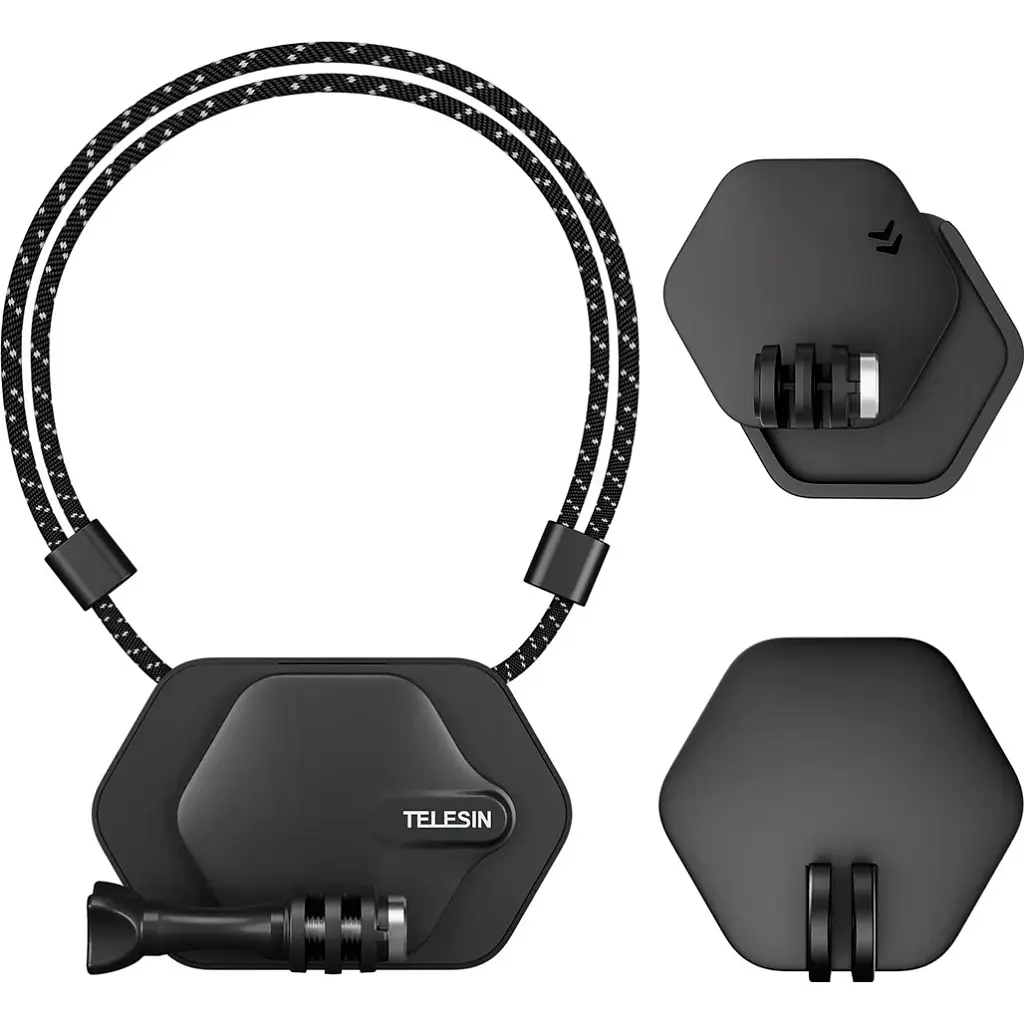 Магнітне кріплення для екшн-камери на шию Telesin TE-MMK-001 [91519] - фото 2