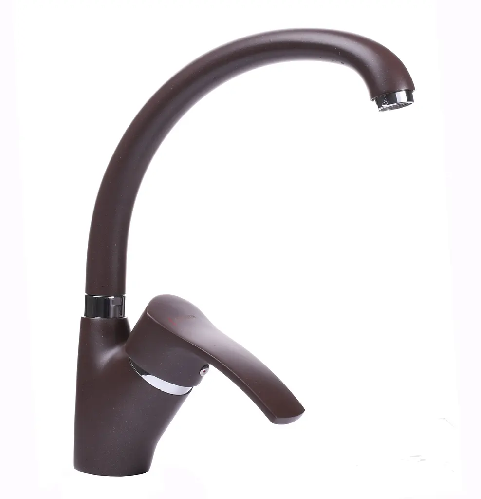 Змішувач для кухні Globus Lux GLQU-0203S-BIG-6-Marone Коричневий - фото 2