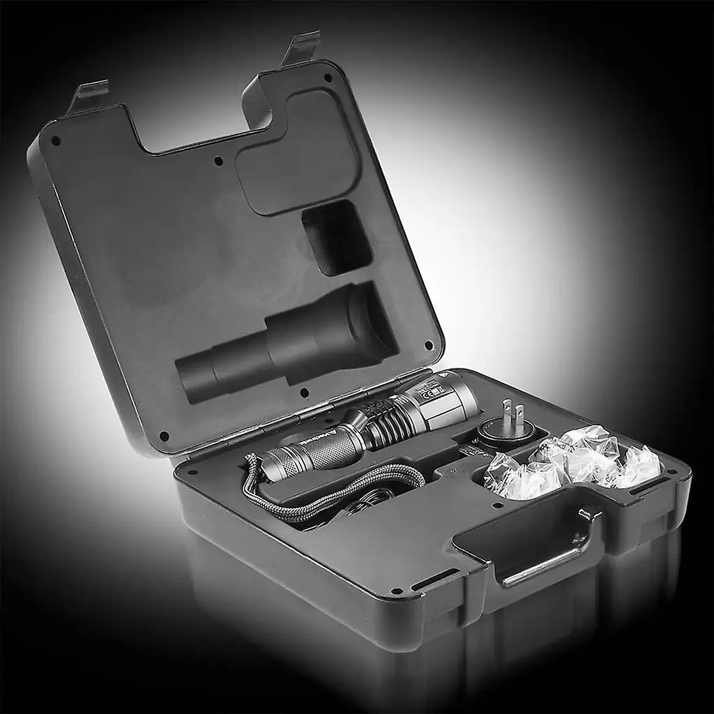 Фонарь тактический Mactronic Blitz K3 (3000 Lm) Rechargeable Темно-серый - фото 4