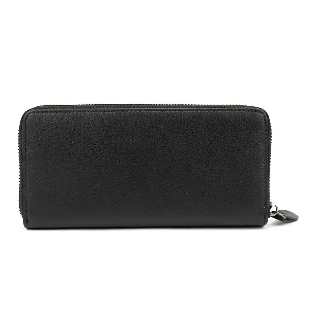 Клатч шкіряний чорний Tiding Bag M39-4007A - фото 5