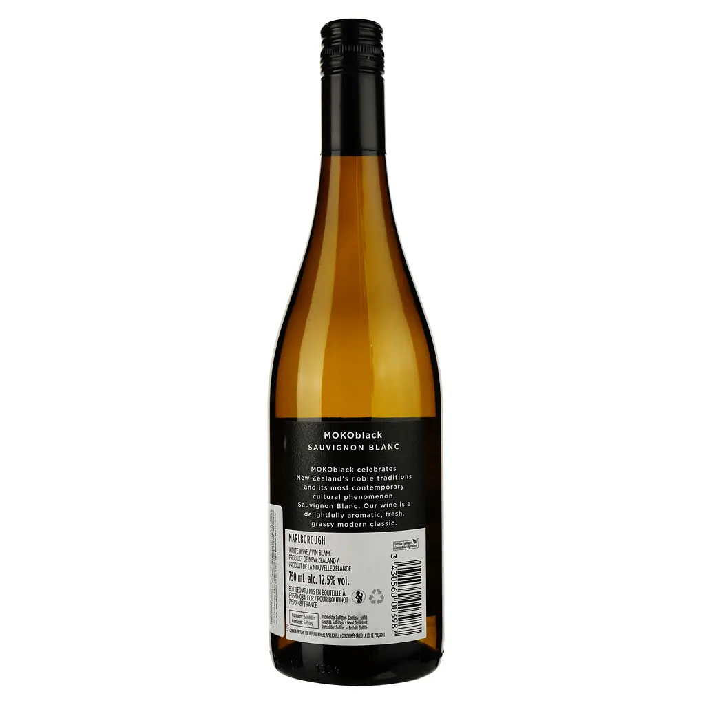 Вино Mоko Black Sauvignon Blanc белое сухое 0.75 л - фото 2