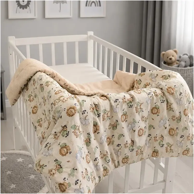 Плед дитячий MirSon Silky Waffle Safari baby 90х110 см (2200013893295) - фото 6
