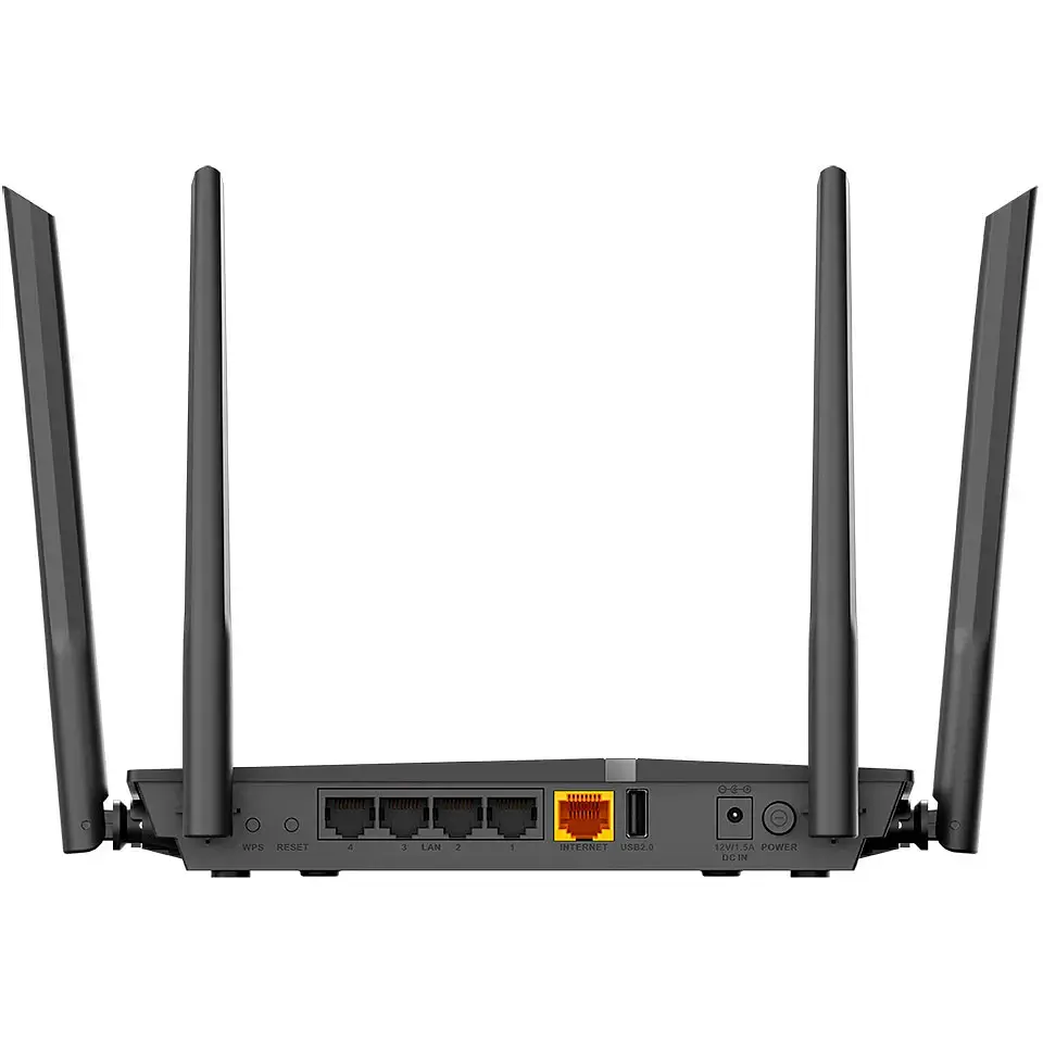 Бездротовий маршрутизатор D-Link DIR-1260/RU/R1A AC1200, 1*GE Wan, 4*GE Lan, USB 2.0, 4 антени Black - фото 4