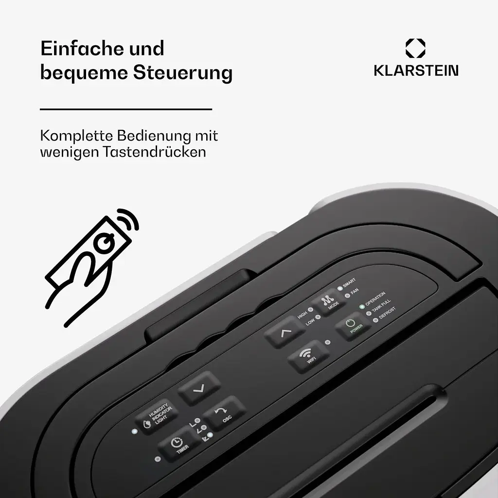 Осушувач повітря Klarstein DryFy Pro 20 (10045549) - фото 6