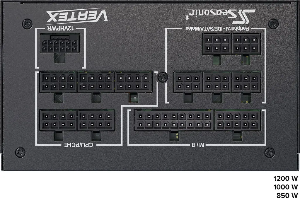Блок живлення Seasonic Vertex PX-850 850W 80+ Platinum (Vertex PX-850) - фото 6