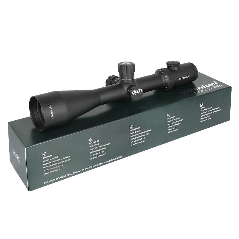 Приціл оптичний Delta DO Titanium 4.5-30x50 MCZ II illum. 30mm - фото 9