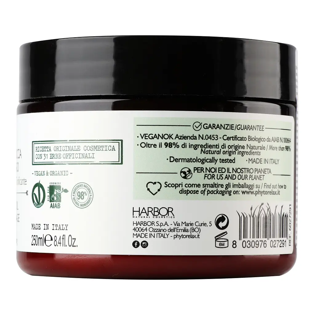 Массажный крем для тела Phytorelax Vegan&Organic 31 Herbs Oil, 250 мл (6027291) - фото 5