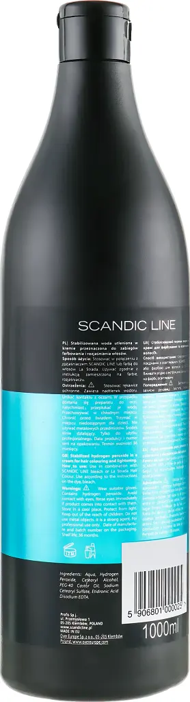 Окислювач для волосся Profis Scandic Line Oxydant Creme 9% 1000 мл - фото 2