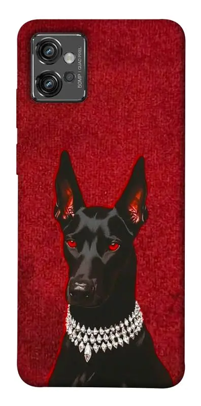 TPU чохол Demsky Premium doberman для Motorola Moto G32