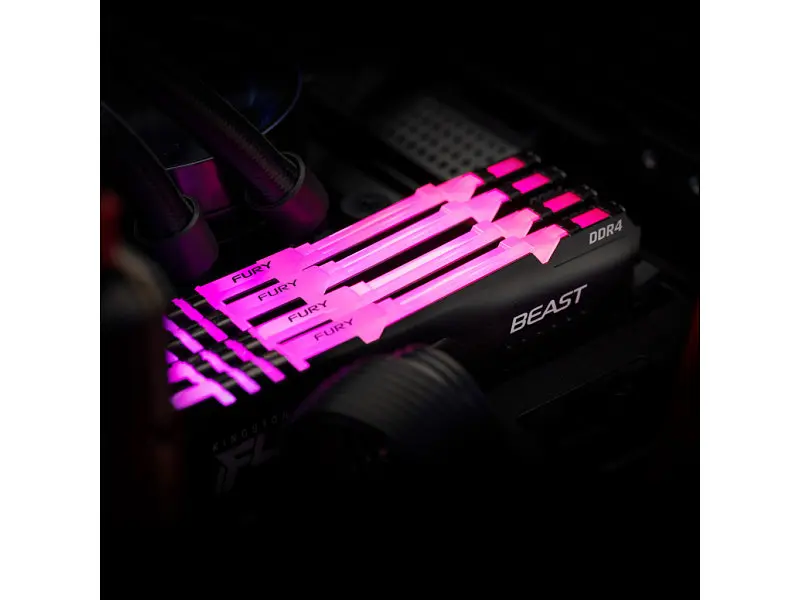 Модуль пам'яті Kingston FURY 16 GB (2x8GB) DDR4 3200 MHz Beast RGB (KF432C16BBAK2/16) - фото 8