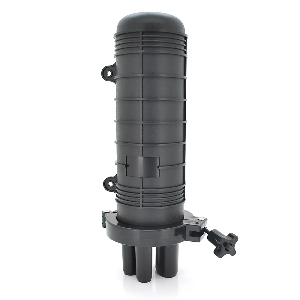 Муфта оптична Merlion ML-OP-F105H-72C, герметична, 4 введення, до 3-х касет, до 72 зварок, матеріал PP - фото 2